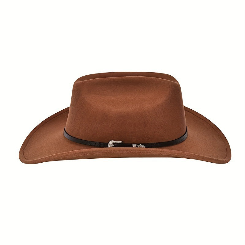 WESTERN COWGIRL HAT WOOLEN HAT BIG BRIM