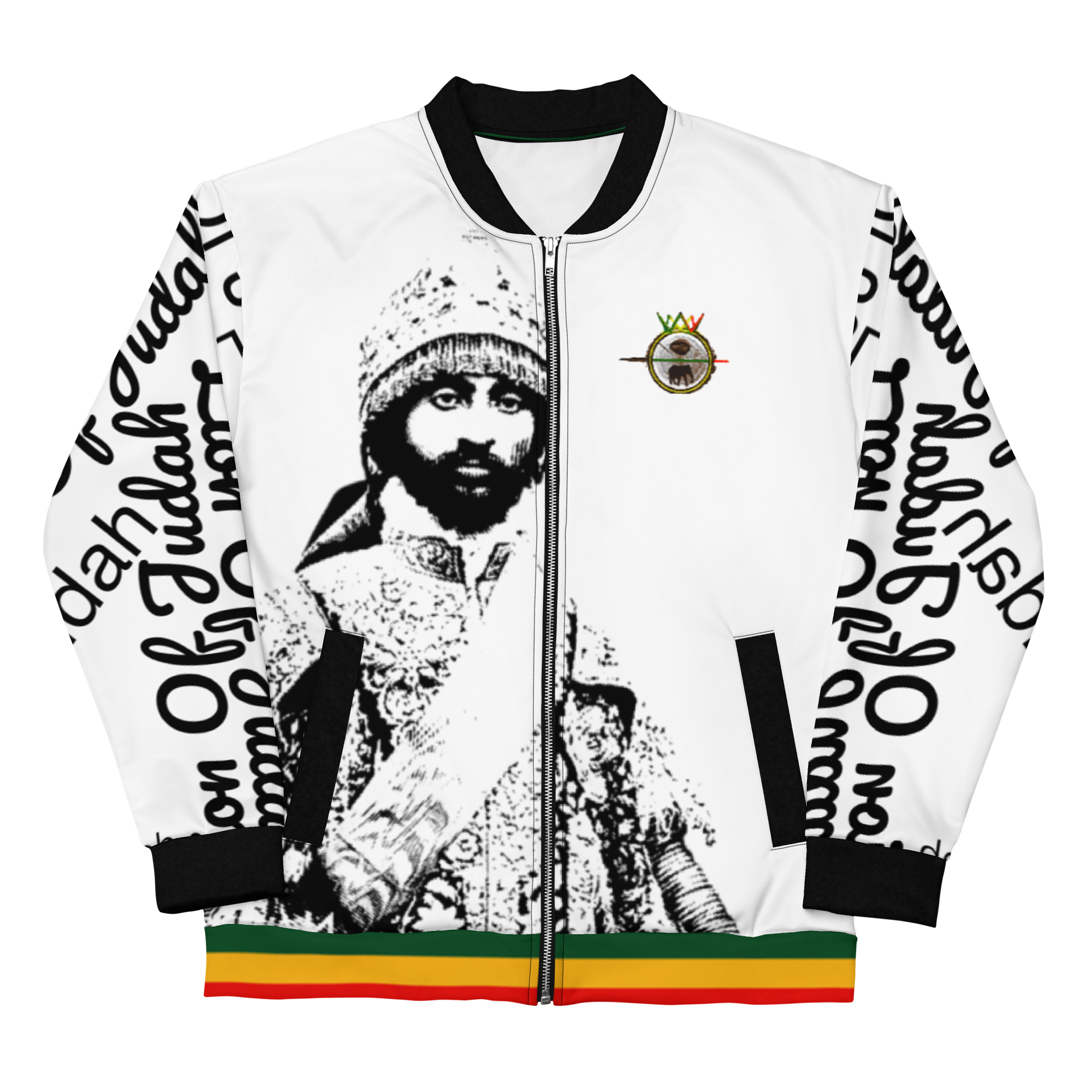 image of Haile Selassie, Emperor of Ethiopia, from 1930 to 1974 Bobmer Jacket