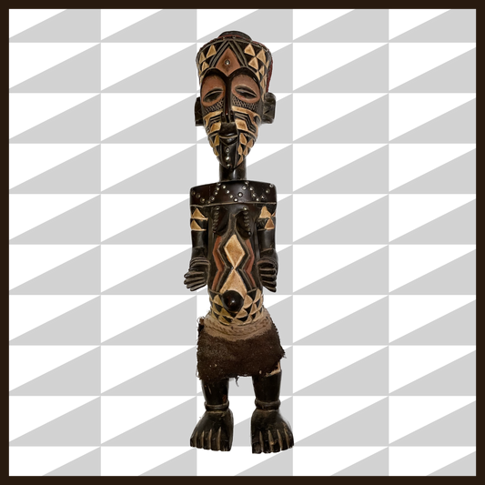 BAKUBA CARVED STATUE (XX1)