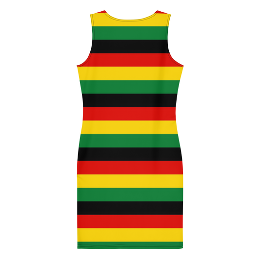 ROOTS & CULTURE FITTED DRESS
