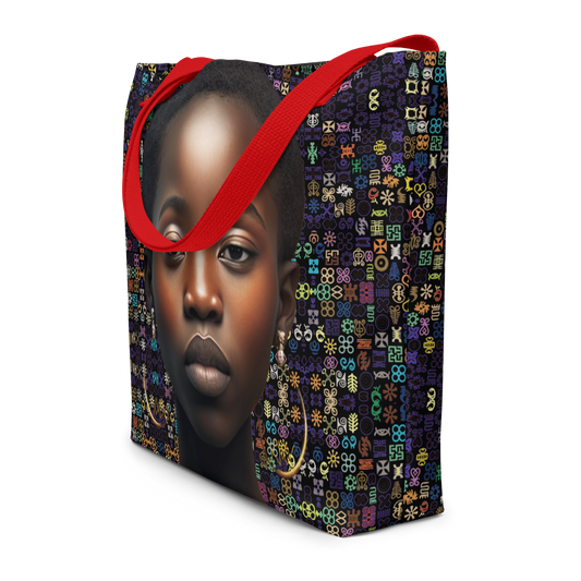 BAE ADINKRA CANDY TOTE BAG