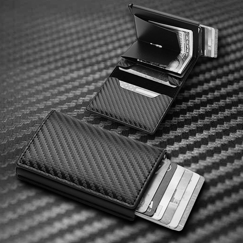 CREDIT CARD HOLDER SMART MINIMALIST WALLET POCKET MEN WOMEN SLIM CARDHOLDER BANK SECURE CREDITCARD CASE
