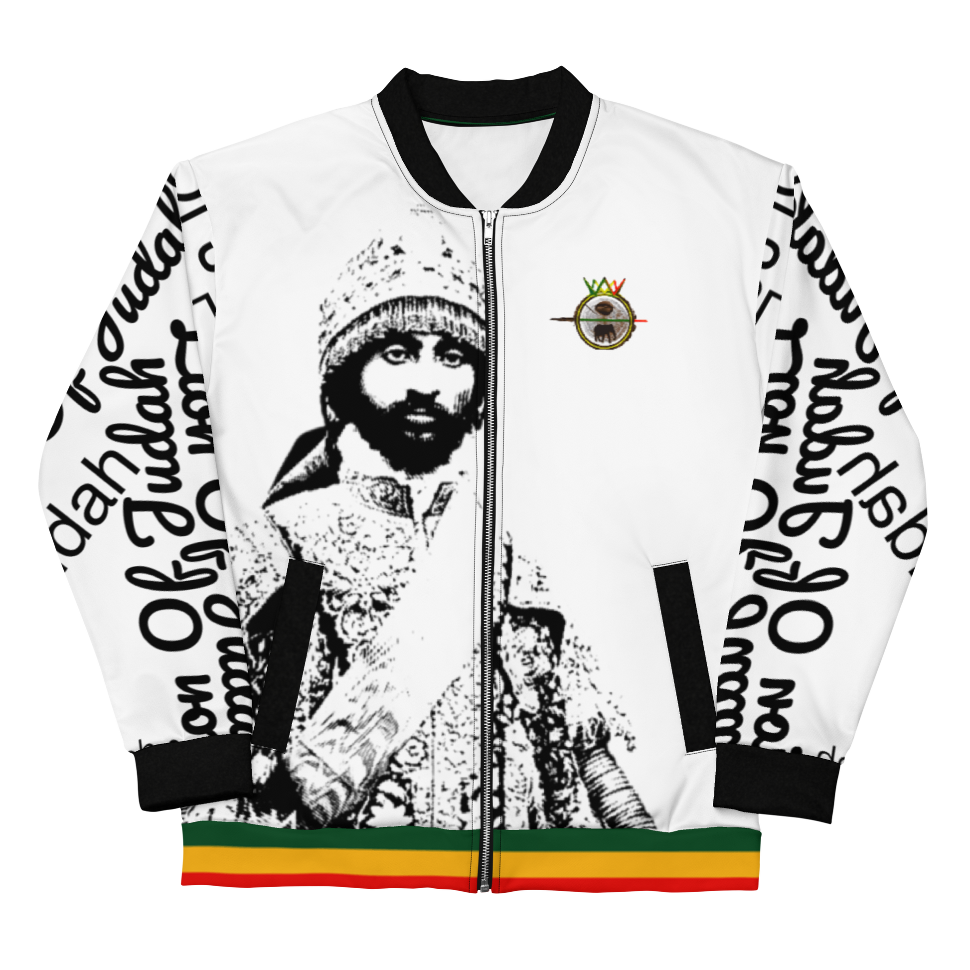 image of Haile Selassie, Emperor of Ethiopia, from 1930 to 1974 Bobmer Jacket