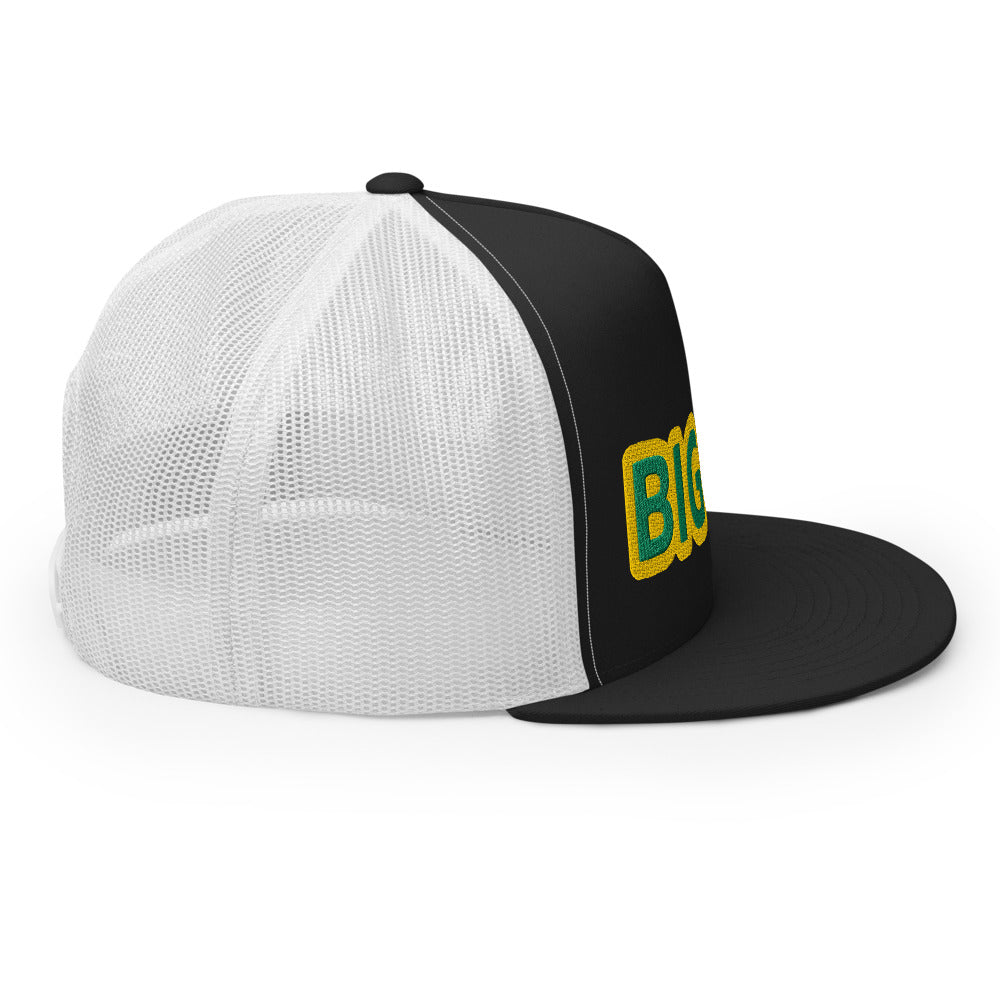 EMBROIDERED BIG UP TRUCKER HAT