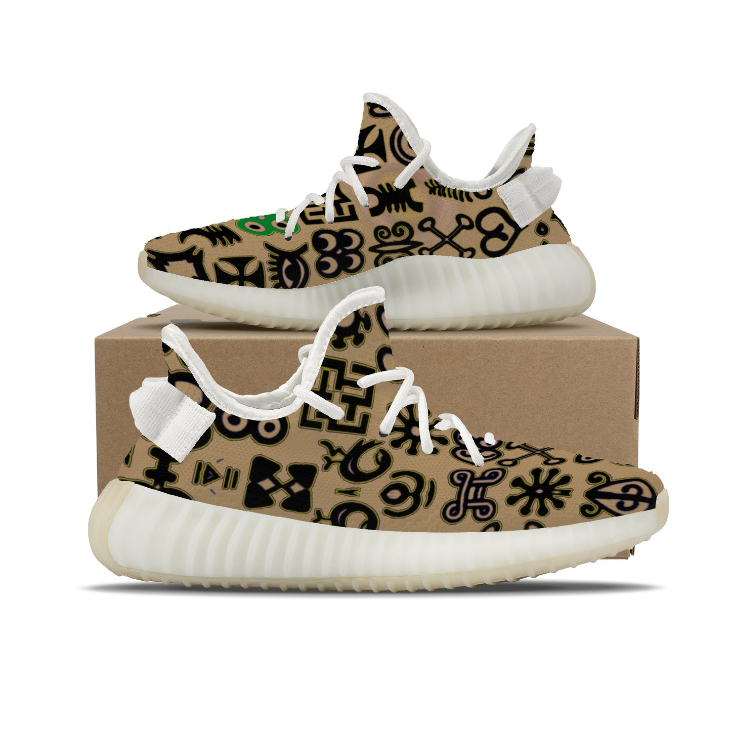 ADINKRA SNEAKERS - KHAKI