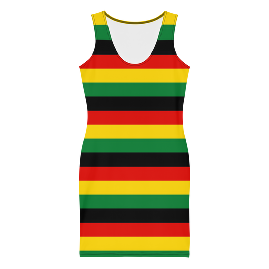 ROOTS & CULTURE FITTED DRESS