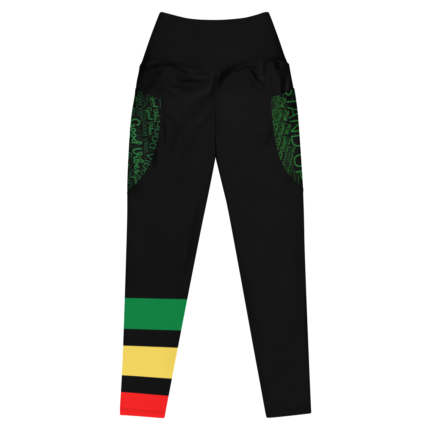 ROOTS FLAG LEGGINGS (with pockets) - WOMEN'S