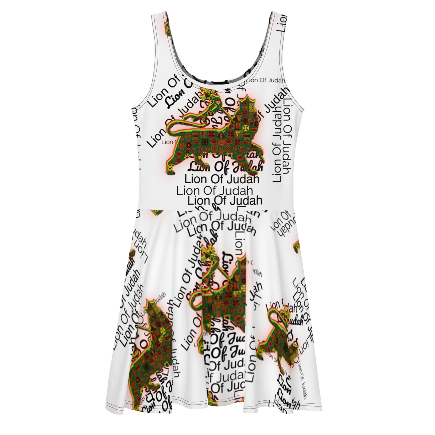 LIONESS OF JUDAH SKATER DRESS