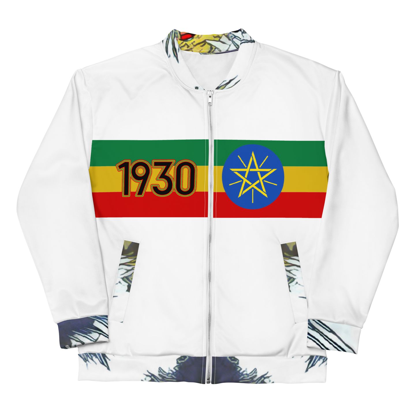 image of Haile Selassie, Emperor of Ethiopia, from 1930 to 1974 Bobmer Jacket