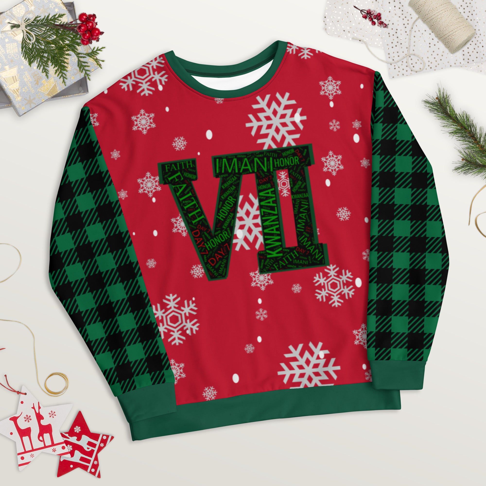 KWANZAA SWEATSHIRT - ROMAN 7