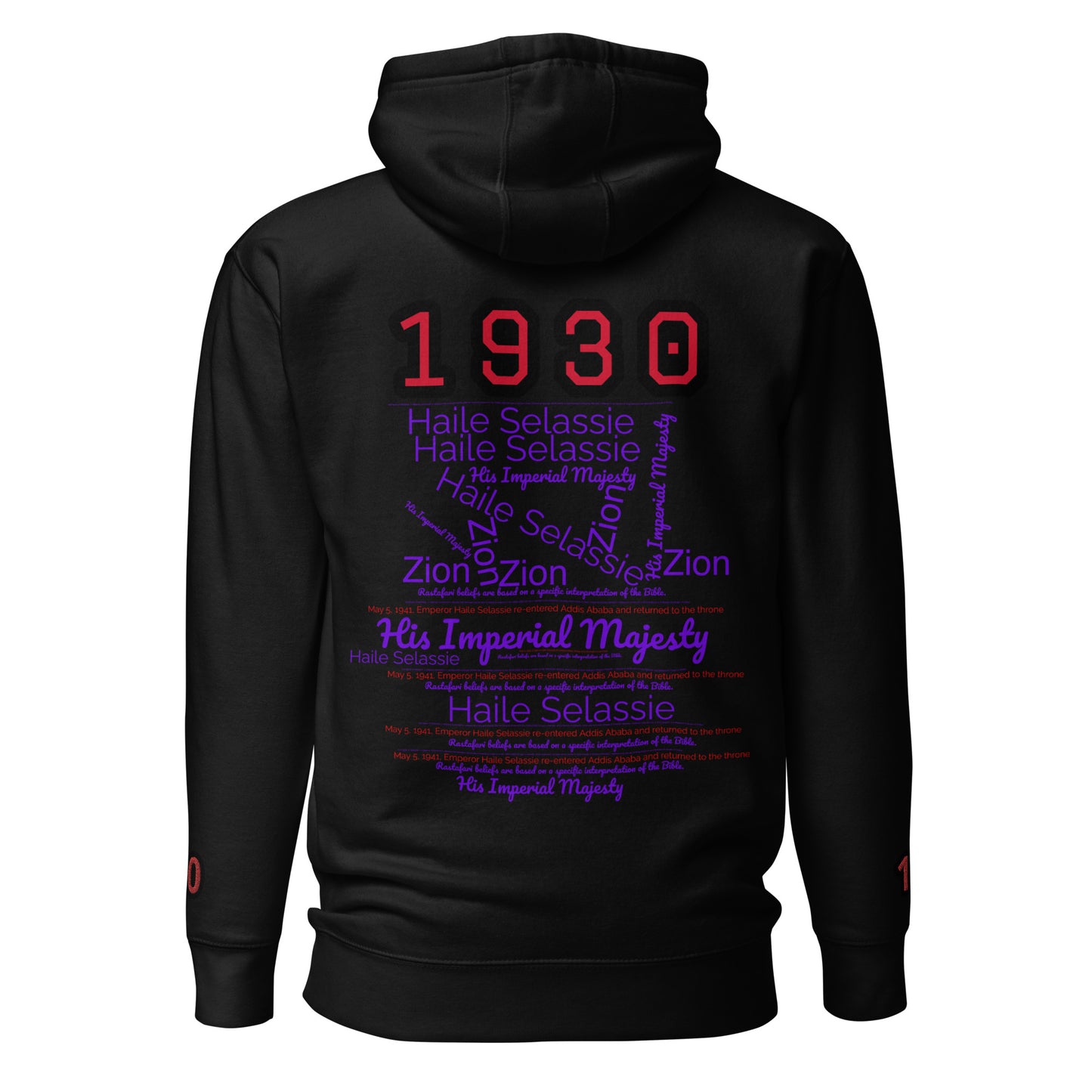 1930 BABY RAS TAFARI UNISEX HOODIE