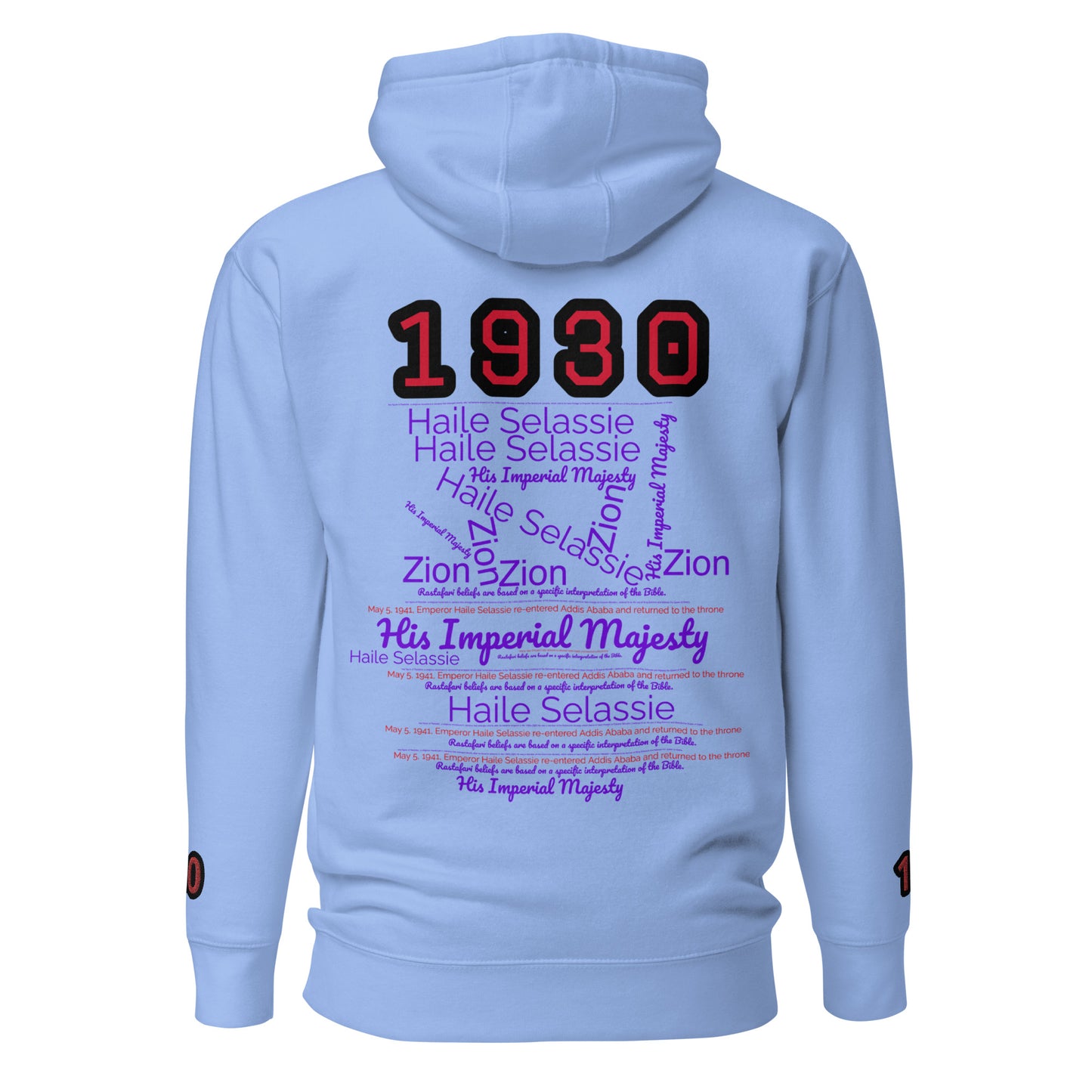 1930 BABY RAS TAFARI UNISEX HOODIE